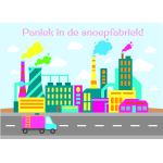 "Paniek in de snoepfabriek" escape game voor kinderen